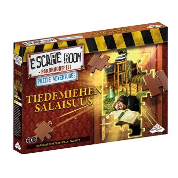 ESCAPE ROOM PUZZLE ADVENTURES: TIEDEMIEHEN SALAISUUS