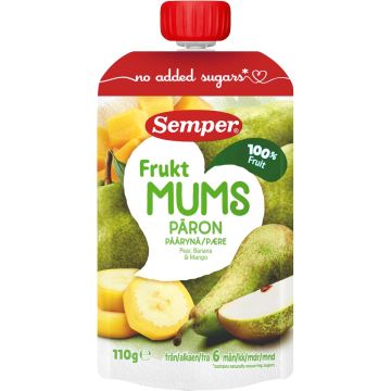 SEMPER FRUKTMUMS PÄÄRYNÄ 6KK 110 G