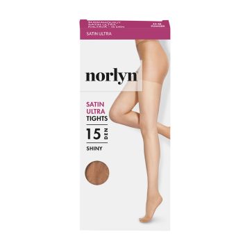 NORLYN SATIN ULTRA 15 DEN SUKKAHOUSUT, 9202 POWDER 44-48