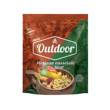 OUTDOOR MEXICAN CASSEROLE WITH MEAT 140 G