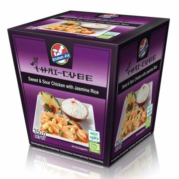 KITCHEN JOY THAI-CUBE HAPANIMELÄKANA-RIISI 350 G