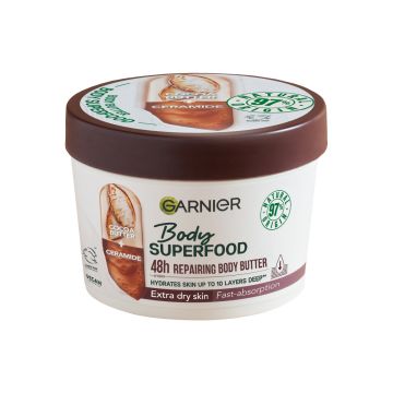 GARNIER BODY SUPERFOOD COCOA VARTALOVOIDE ERITTÄIN KUIVALLE IHO