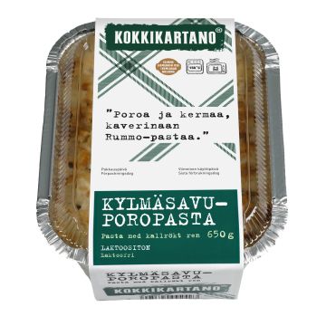 KOKKIKARTANO KYLMÄSAVUPOROPASTA 650 G