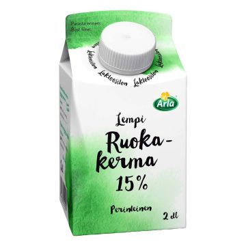 ARLA LEMPI RUOKAKERMA 15% LAKTON 200 ML