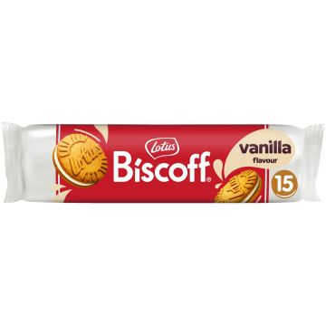 LOTUS BISCOFF VANILLA FLAVOUR TÄYTEKEKSI 150 G