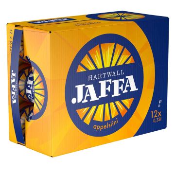 HARTWALL JAFFA APPELSIINI 0,33 TLK 12-PACK 3,96 L