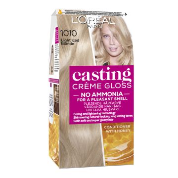 LOREAL CASTING CRÉME GLOSS 1010 LIGHT ICED BLONDE ERITTÄIN KIRK