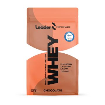 LEADER PERFORMANCE WHEY PROTEIN CHOCOLATE 500 G