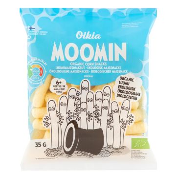 REAL SNACKS MOOMIN ORIGINAL MAISSINAKSU 35 G