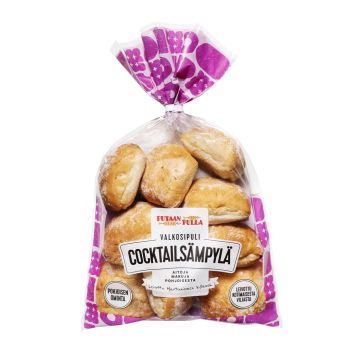 PUTAANPULLA VALKOSIPULI COCKTAILSÄMPYLÄ 8KPL 320 G