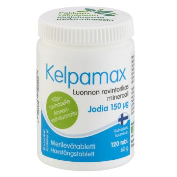 KELPAMAX MERILEVÄTABLETTI 120 KPL