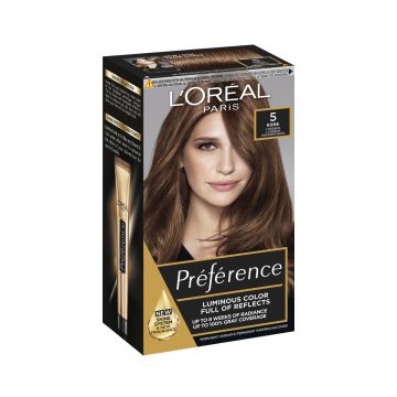 LOREAL PREFERENCE 5.0 ROME LIGHT BROWN VAALENARUSKEA KESTOVÄRI