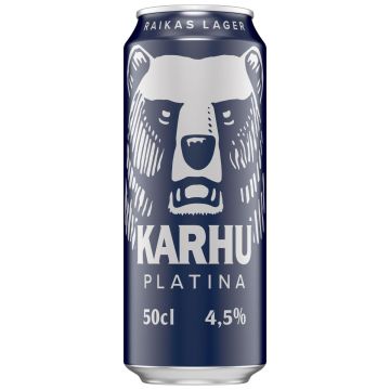 KARHU 4,5% PLATINA TLK 500 ML