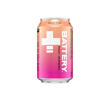 BATTERY NO CALORIES PEACH-RASPBERRY TLK 330 ML