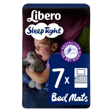 LIBERO SLEEPTIGHT BEDMATS, 7 KPL 7 KPL