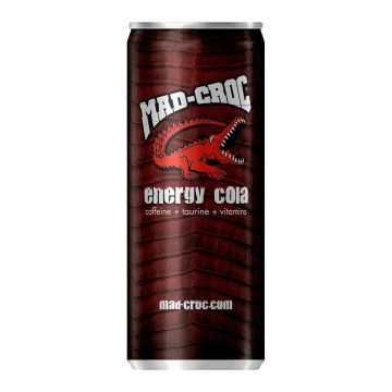 MAD-CROC ENERGY COLA TLK 250 ML