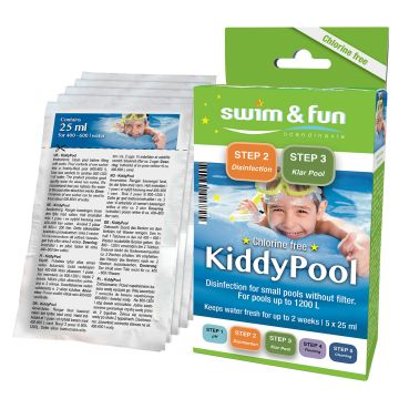 SWIM&FUN KIDDY POOL PUHDISTUSPUSSIT - KLOORITON