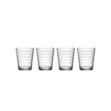 IITTALA AINO AALTO JUOMALASI 22CL KIRKAS 4 KPL