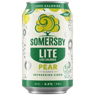 SOMERSBY 4,5% PEAR LITE TLK 330 ML