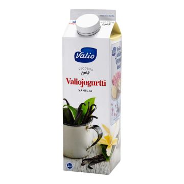 VALIO JOGURTTI VANILJA LAKTON 1KG