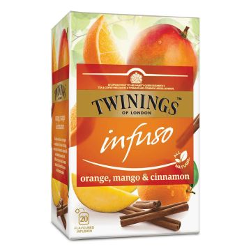 TWININGS INFUSO APPELSIIN+MANGO+ CIN TEE 20 PS 40 G