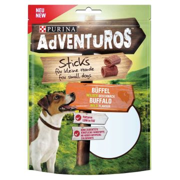 PURINA ADVENTUROS STICKS BUFFALON MAKUINEN PURUTIKKU PIENILLE K 90 G