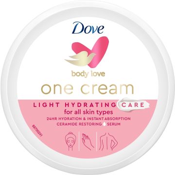 DOVE LIGHT HYDRATION MULTIPURPOSE VARTALOVOIDE 250 ML