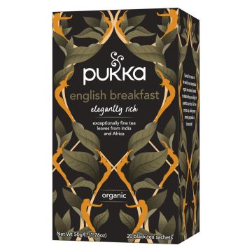PUKKA MUSTA TEE ENGLISH BREAKFAST 20PS 50 G