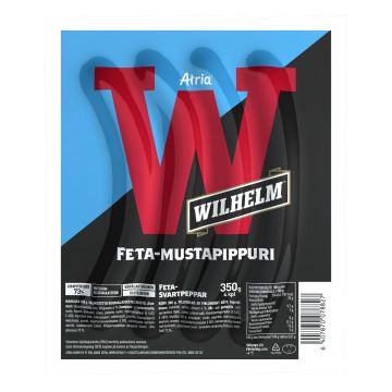 ATRIA WILHELM FETA-MUSTAPIPPURI GRILLIMAKKARA 350 G
