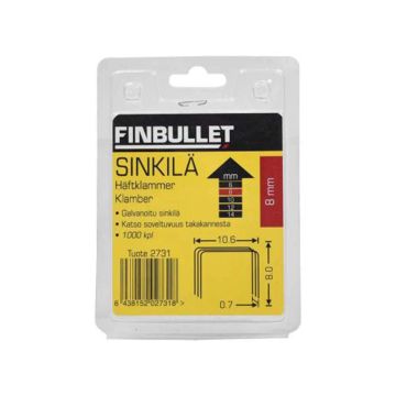 FINBULLET SINKILÄ 13 8MM 1000KPL