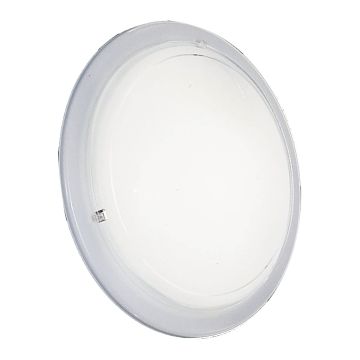 EGLO KATTOVALAISIN PLANET 1 29CM, VALKOINEN, KIRKAS, TERÄS, LAS