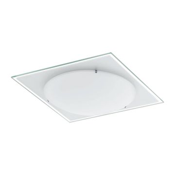 EGLO KATTOVALAISIN KELY 30CM, VALKOINEN, TERÄS, LASI, PEILI