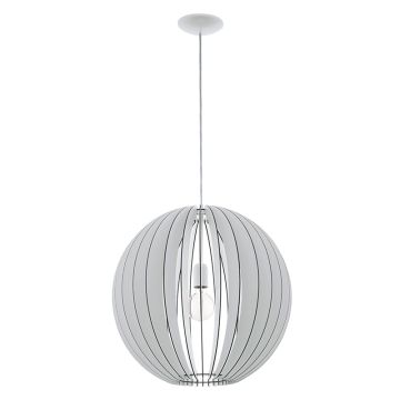 EGLO RIIPPUVALAISIN COSSANO 50 CM VALKOINEN E 27