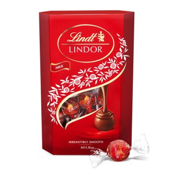 LINDT LINDOR MAITOSUKLAAKUULA 337 G