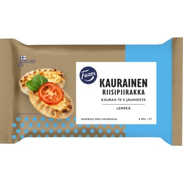 FAZER KAURAINEN RIISIPIIRAKKA 6KPL 420 G