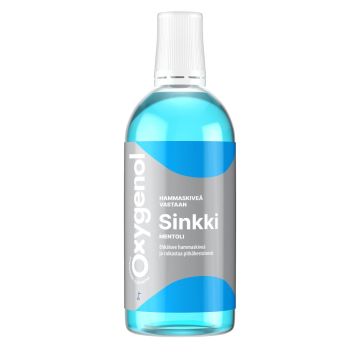 OXYGENOL SINKKI ALKOHOLITON SUUVESI 500 ML