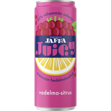 HARTWALL JAFFA JUICY VADELMA-SITRUS TLK 330 ML