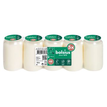 BOLSIUS ÖLJYKYNTTILÄ PIENI 48H 5KPL