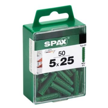 SPAX SD NYLONTULPPA 5X25MM 50KPL M 