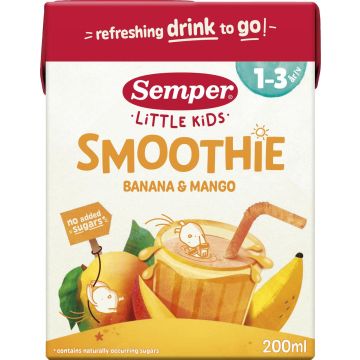 SEMPER SMOOTHIE BANAANI-MANGO 1V 200 ML