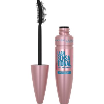 MAYBELLINE LASH SENSATIONAL VERY BLACK WP -MASKARA