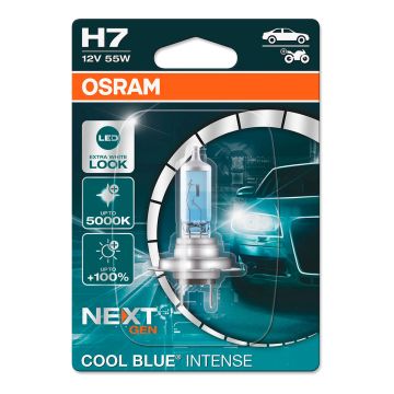 OSRAM COOL BLUE INTENSE NEXTGEN POLTTIMO 1 KPL H7 12V 55W
