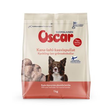 OSCAR KANA-LOHI-KASVISPULLAT 1KG PAKASTE