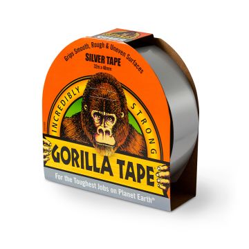 GORILLA TAPE SILVER TEIPPI HOPEA 32M