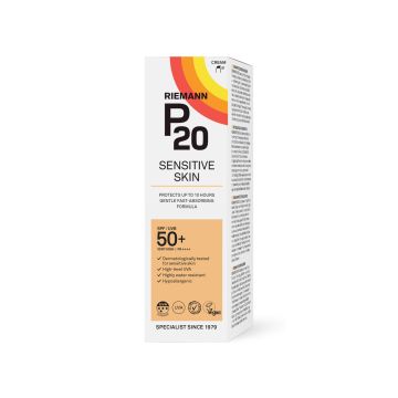 P20 SPF50+ SENSITIVE SKIN CREAM AURINKOSUOJA 100 ML