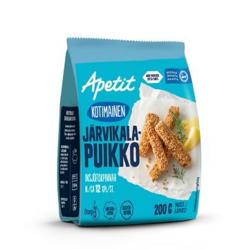 APETIT KOTIMAINEN JÄRVIKALAPUIKOT 200 G