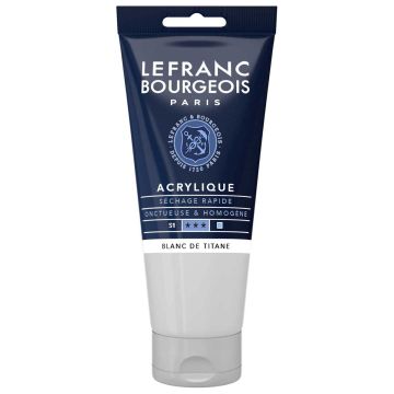 L&B FINE ACRYLIC 80ML 008 TITANIUM WHITE