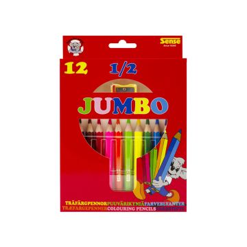 SENSE VÄRIKYNÄ 12 VÄRIÄ JUMBO LYH+TERO