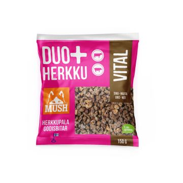 MUSH DUO+ HERKKU VITAL 150 G MUSH DUO+ HERKKU VITAL 150 G