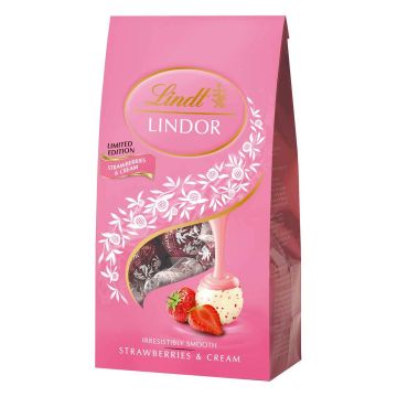 LINDOR MANSIKKAINEN VALKOSUKLAA KUULA 137 G